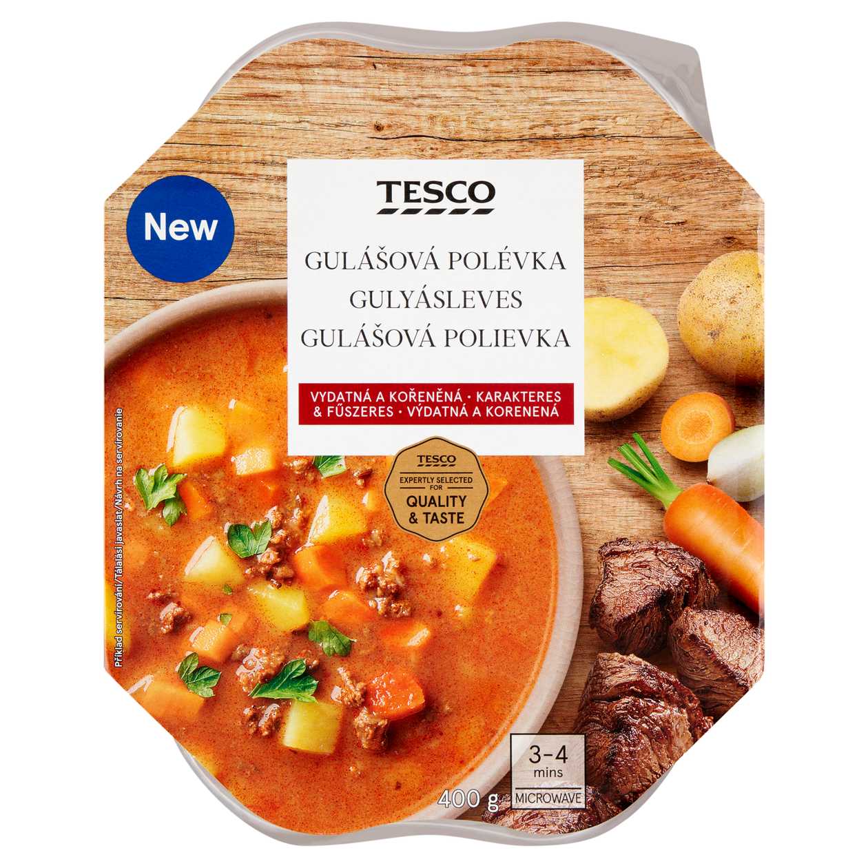 TESCO GULASOVA POLEVKA 400 g
