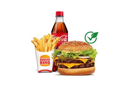Plant-based Big King® meal