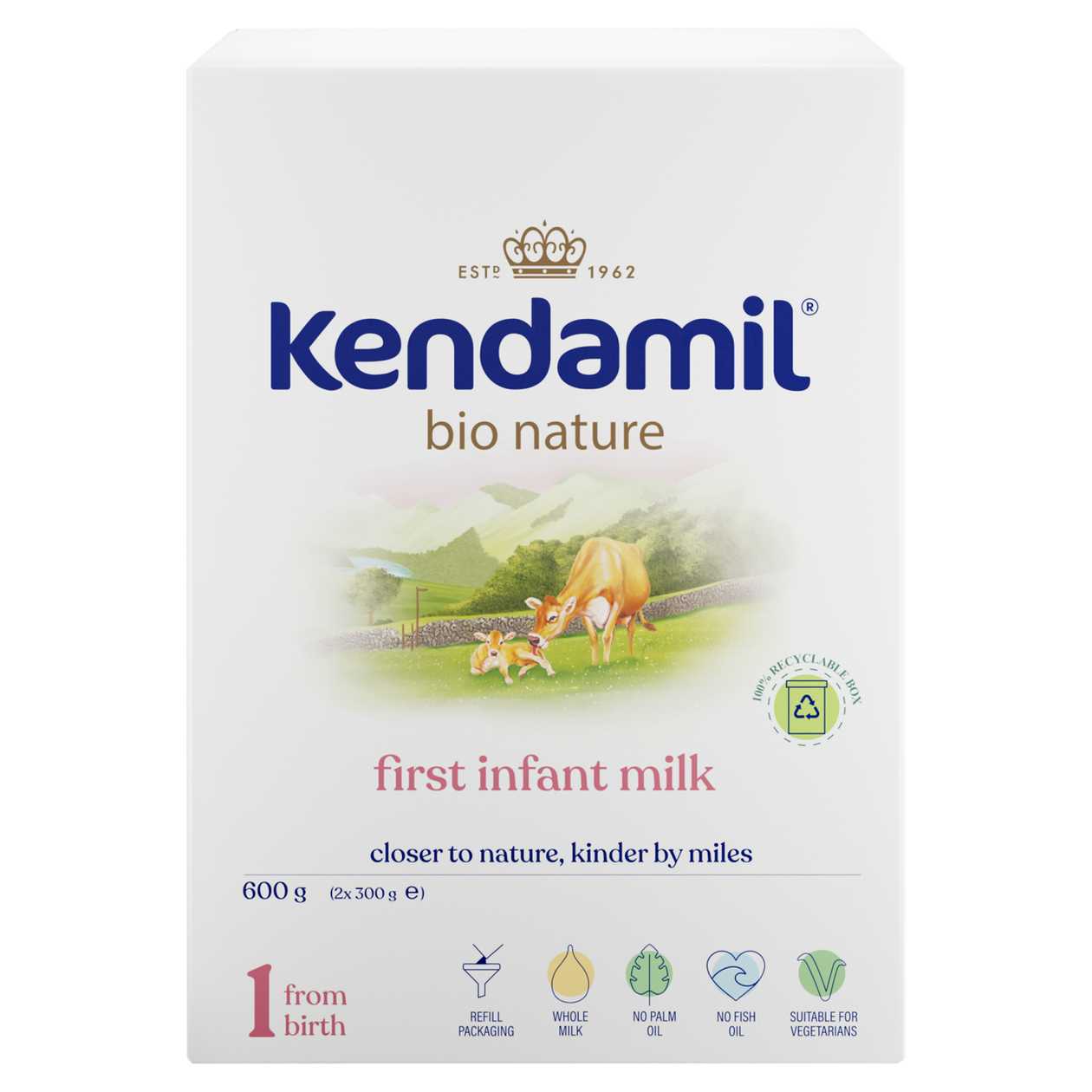 KENDAMIL BIO NA. 1 ML. KOJ. VYZ. PR. ON. 2x300 g
