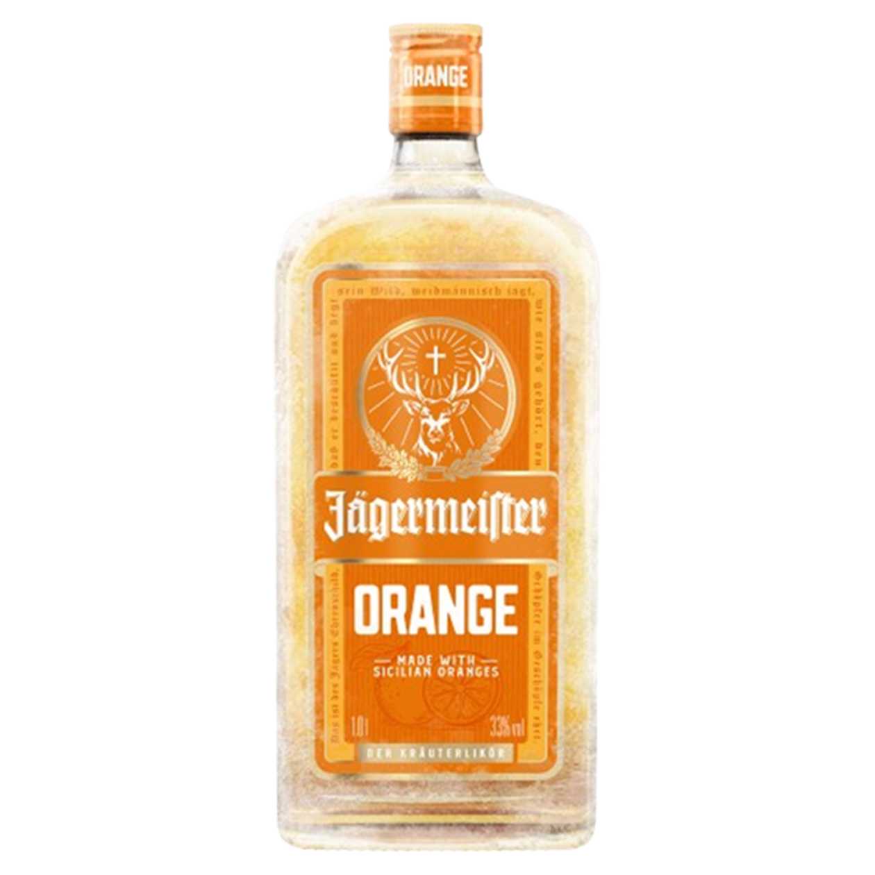 JAGERMEISTER ORANGE BYLINNY LIKER 33% 700 ml