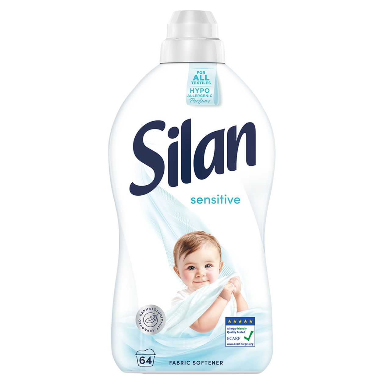 Silan Sensitive koncentrovaný avivážní přípravek 64 praní 1408ml