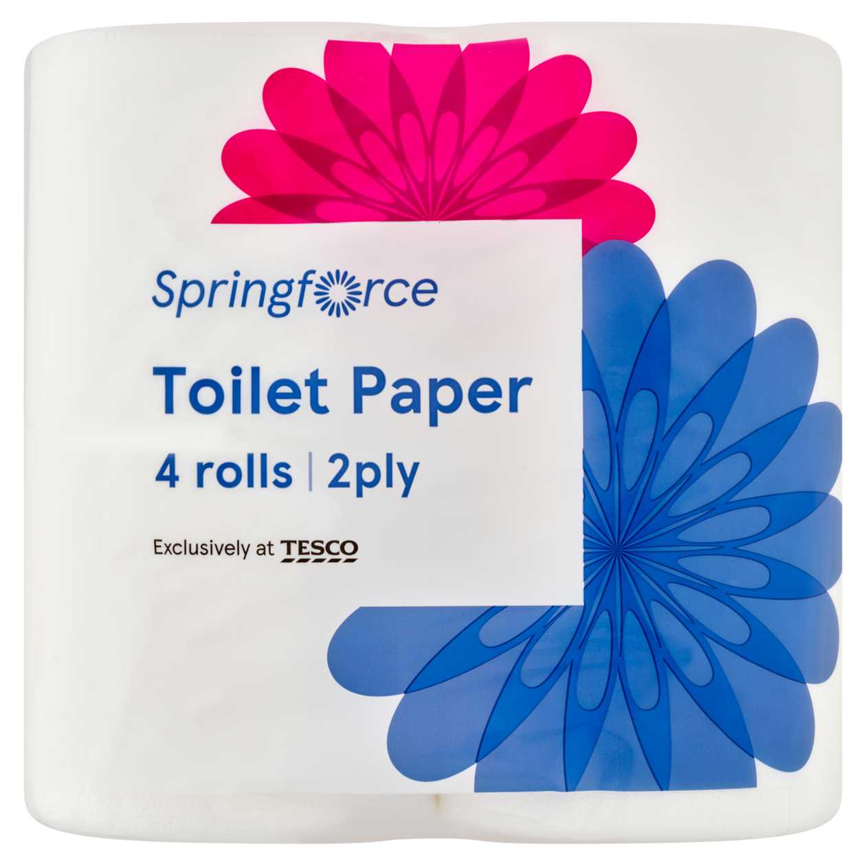 Springforce Toilet Paper 2 Ply 4 pcs
