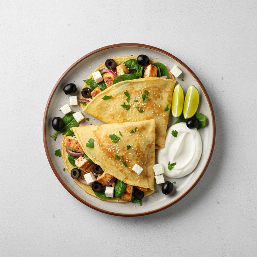 11. Naleśnik wytrwany mięsny