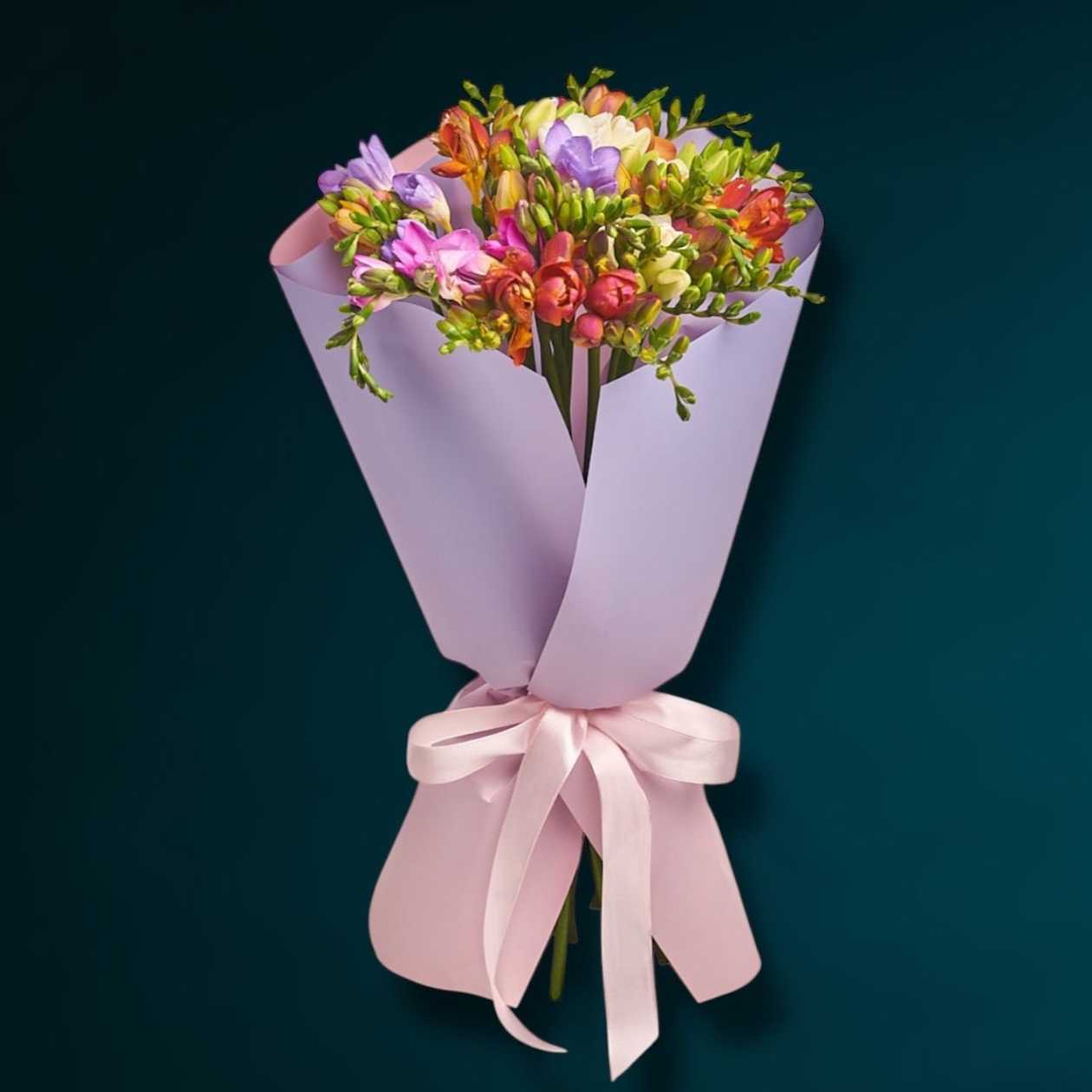 25 Mixed Freesias Bouquet