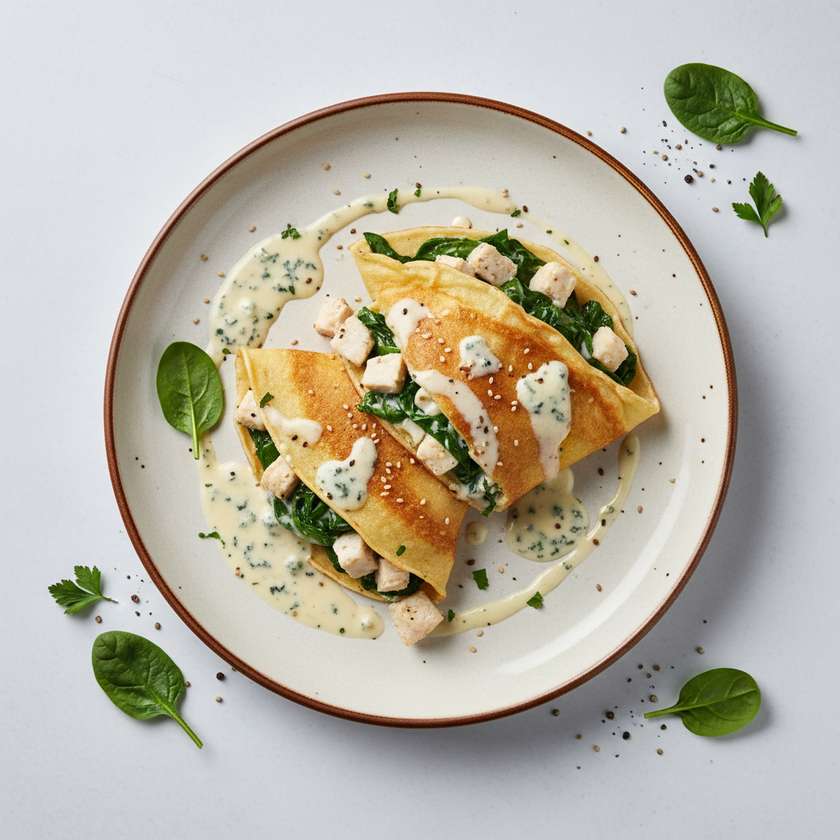 10. Naleśnik wytrwany mięsny