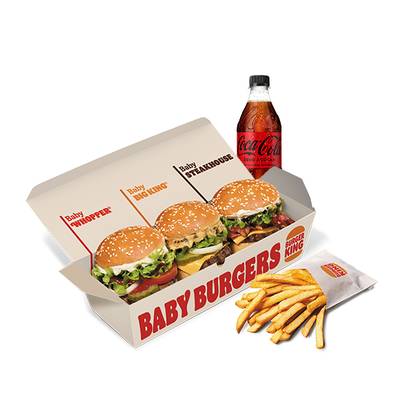 Baby Burgers Menu
