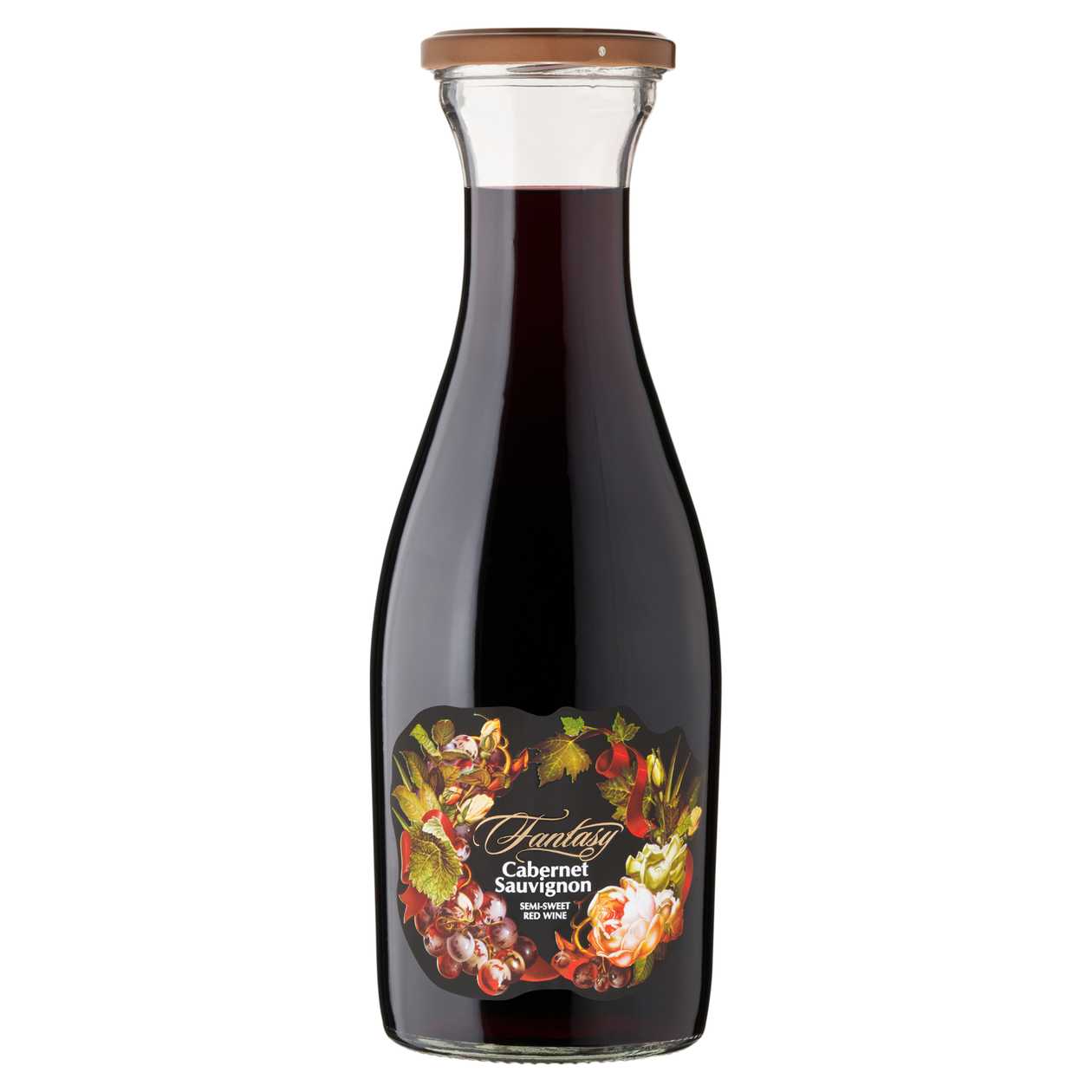 Fantasy Cabernet Sauvignon červené polosladké víno 1l