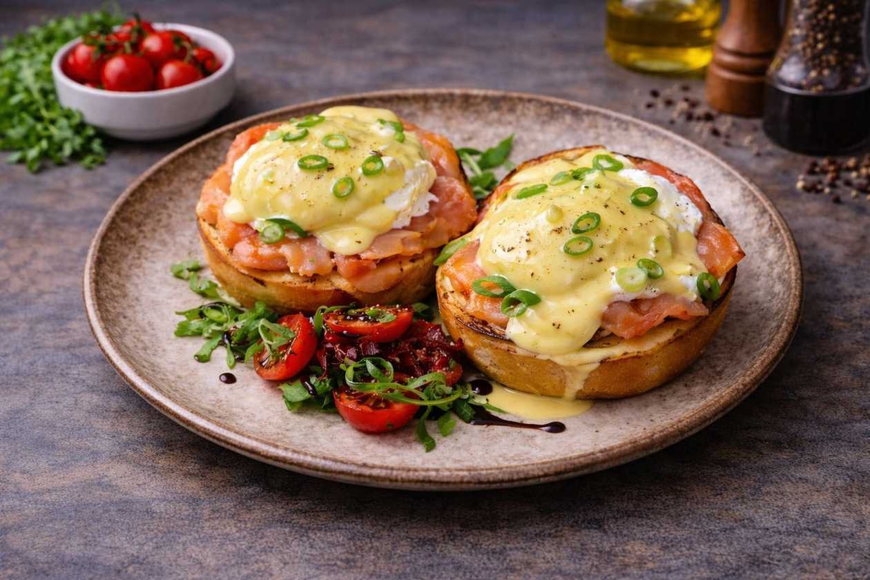 Eggs Benedict with Smoked Salmon