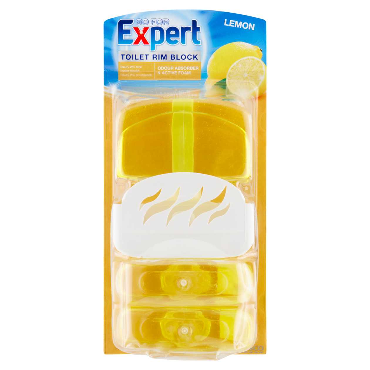 Go for Expert Lemon tekutý WC blok 3 x 55ml
