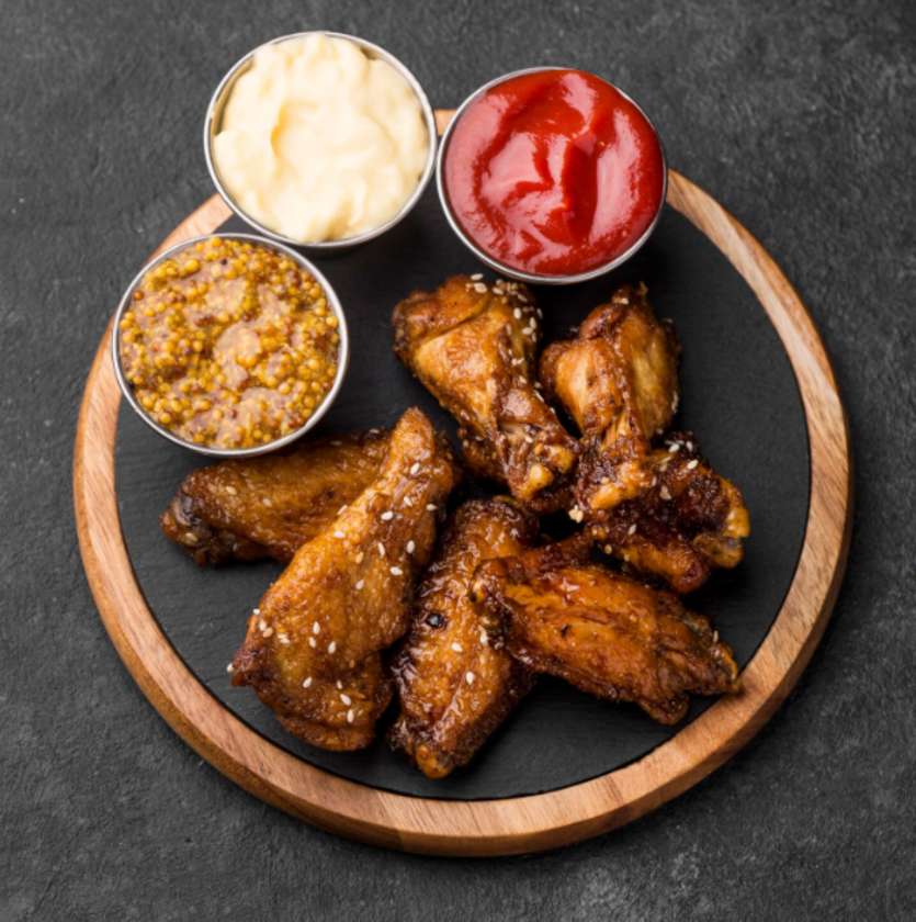 BBQ Wings (4 Wings)