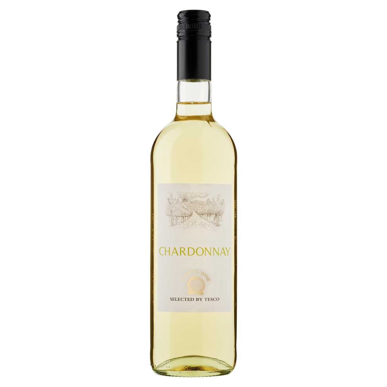 Tesco Chardonnay bílé víno suché 750ml