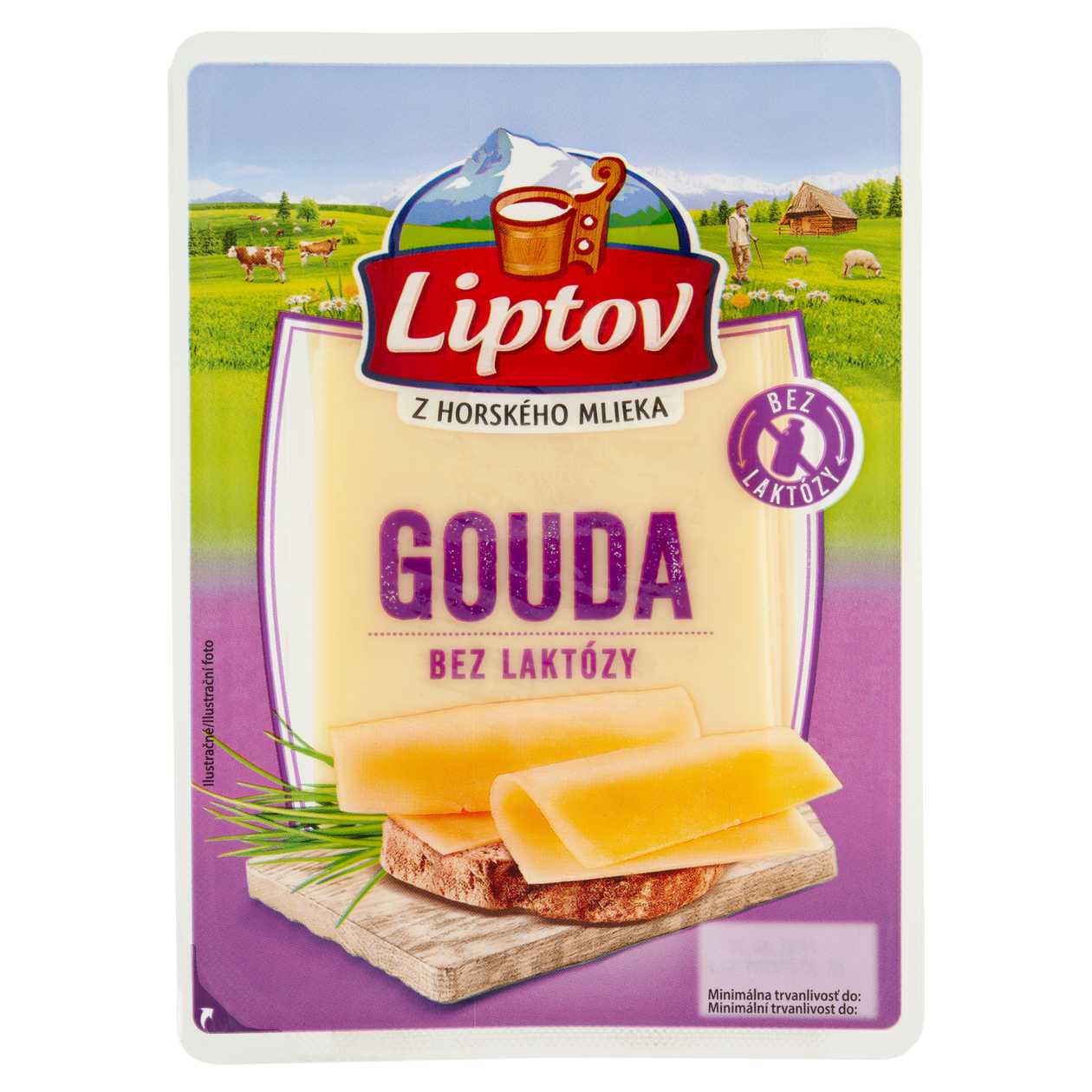 Liptov Gouda without Lactose 90g