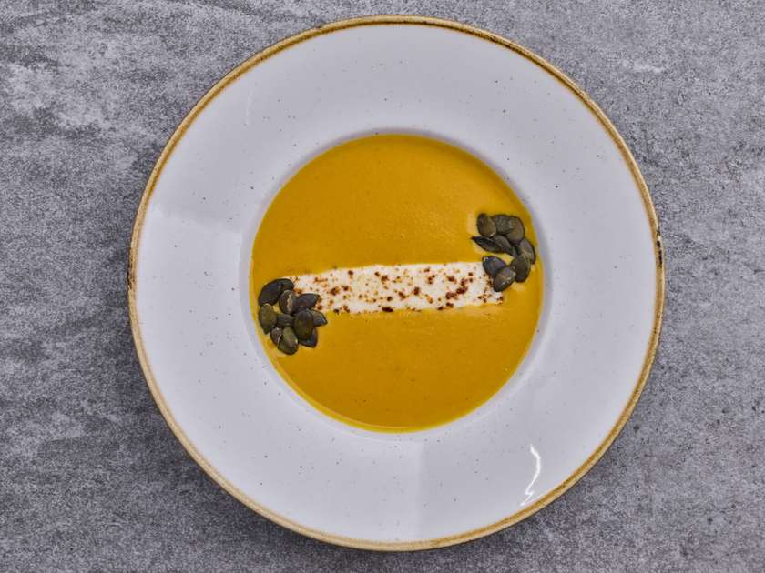 Krémová dýňová polévka