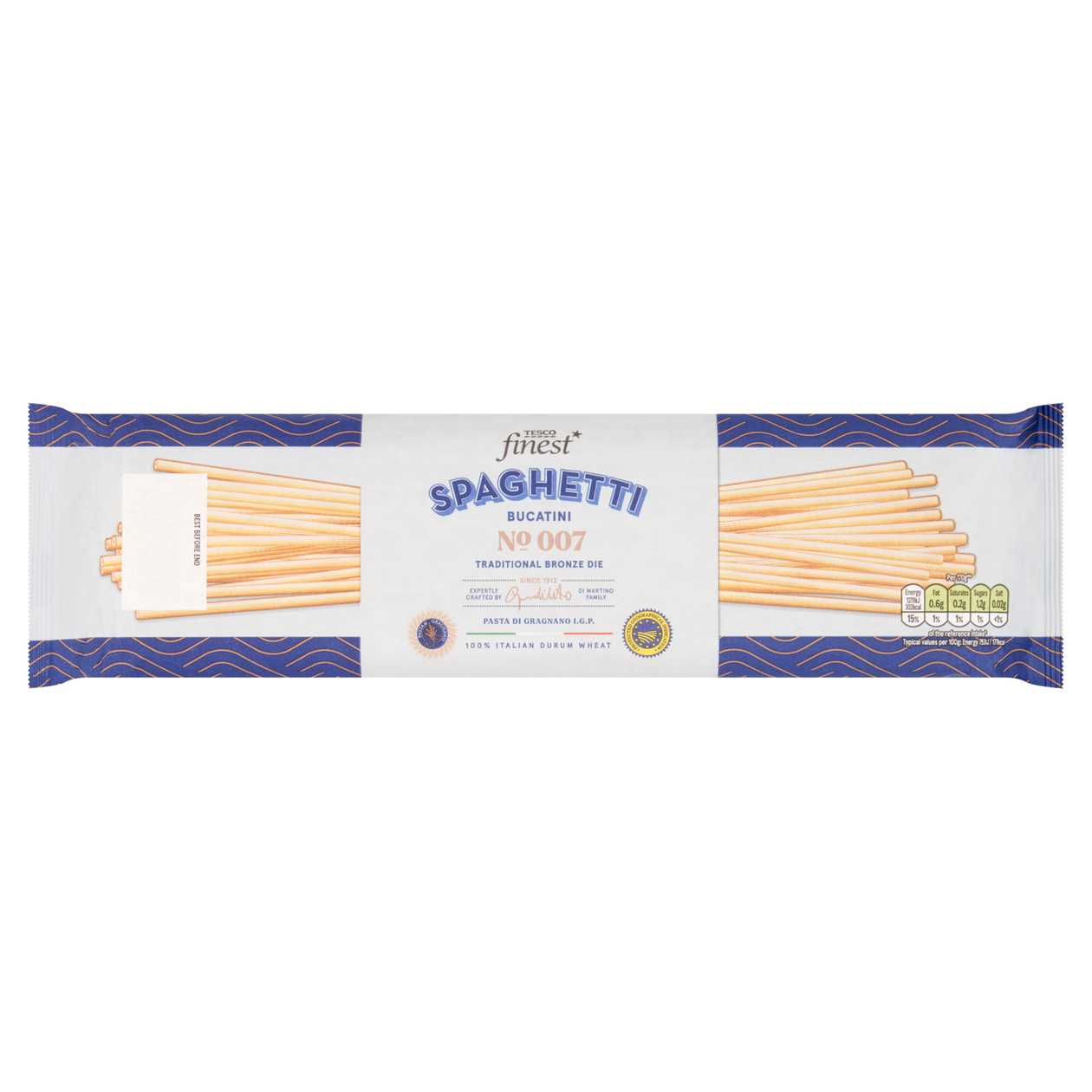 TESCO FINEST BUCATINI 500G
