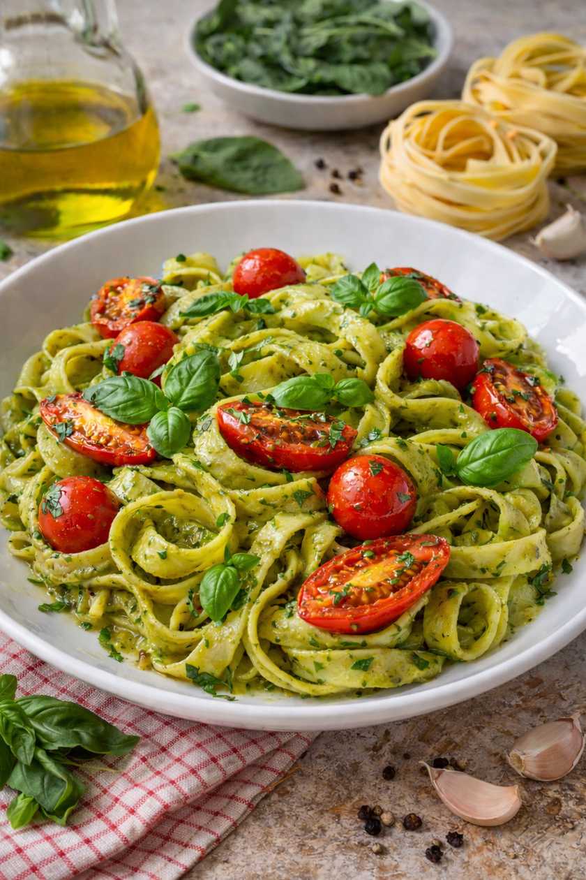 Tagliatelle Al Pesto