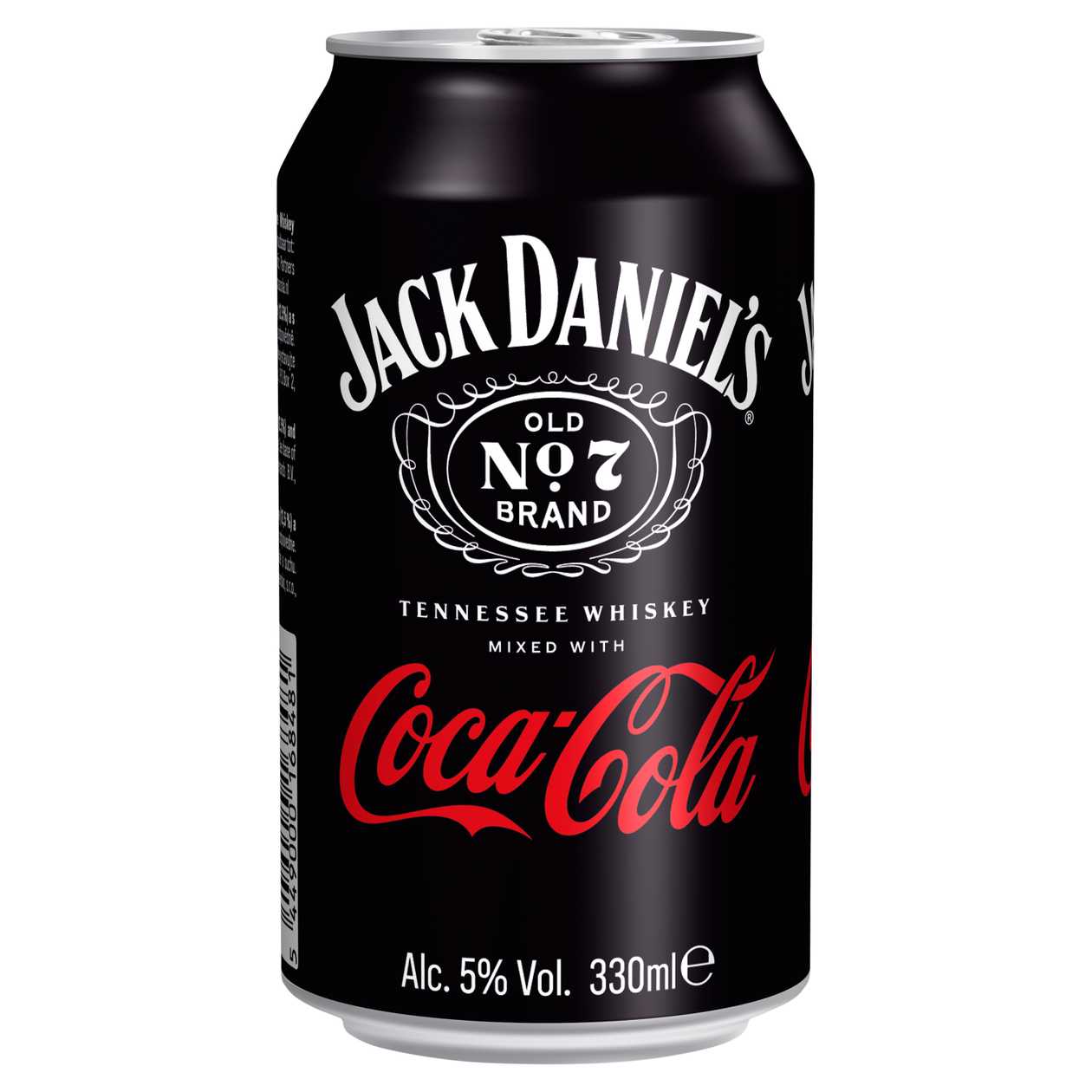 Jack Daniel's Tennessee Whiskey a Coca-Cola alkoholický míchaný nápoj 330ml