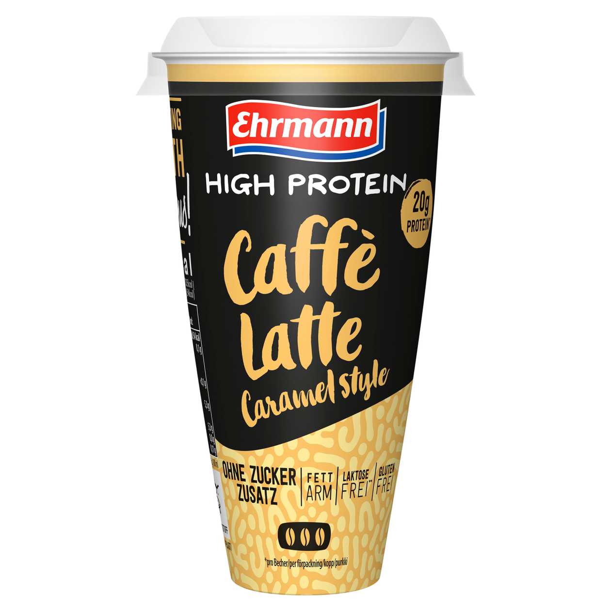 Ehrmann High Protein Caffé Latte Caramel Style 250ml