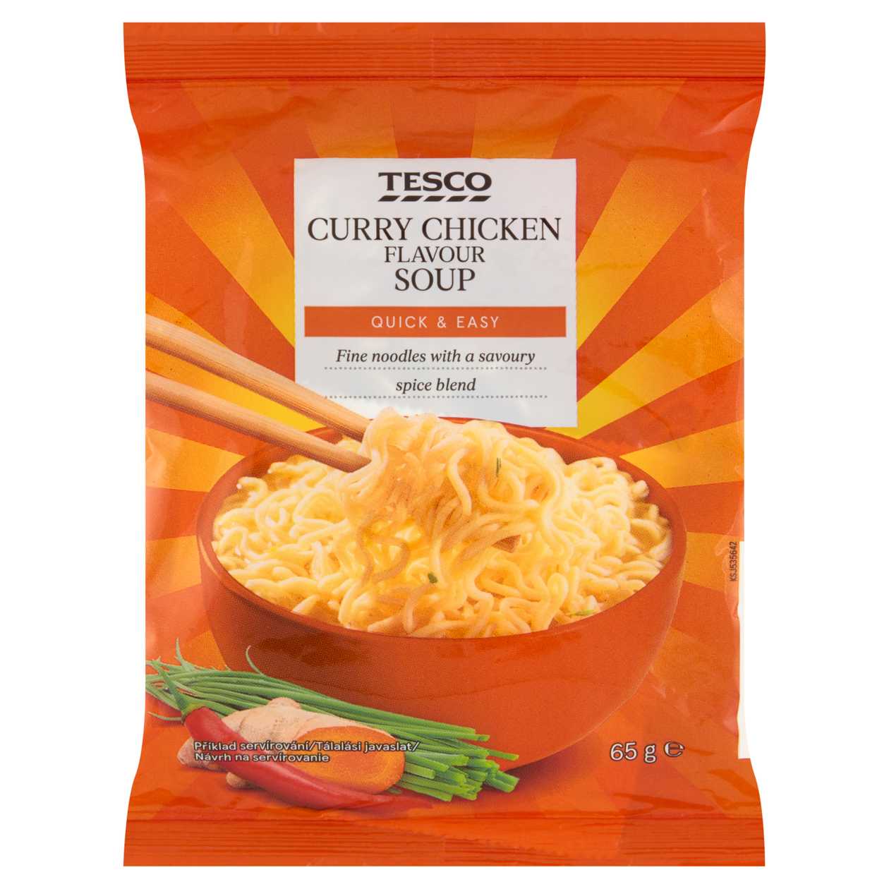Tesco Curry Chicken Flavour Soup 65g