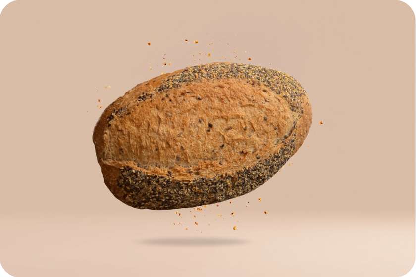 Chleb wiejski wieloziarnisty na zakwasie