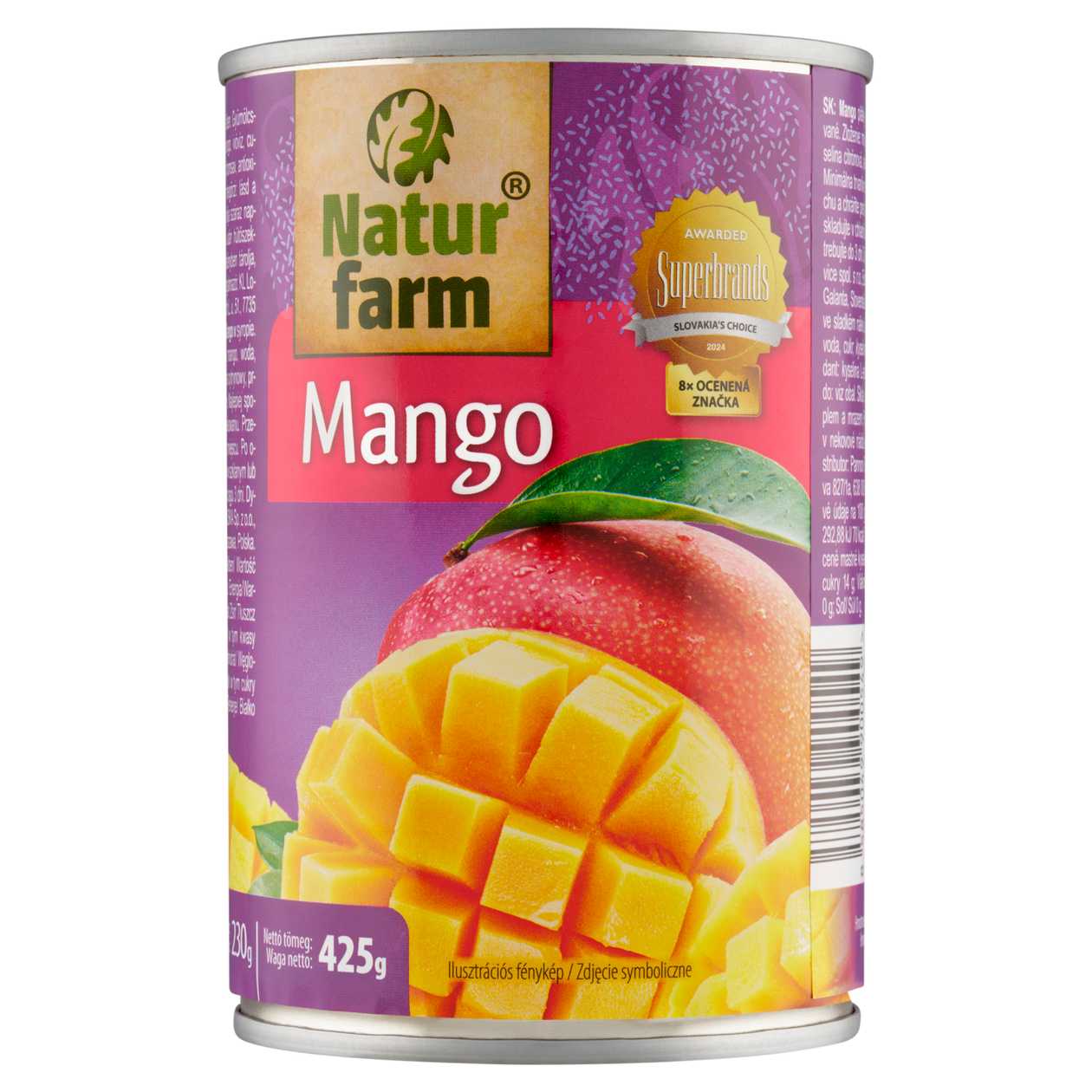 Natur Farm Mango 425g