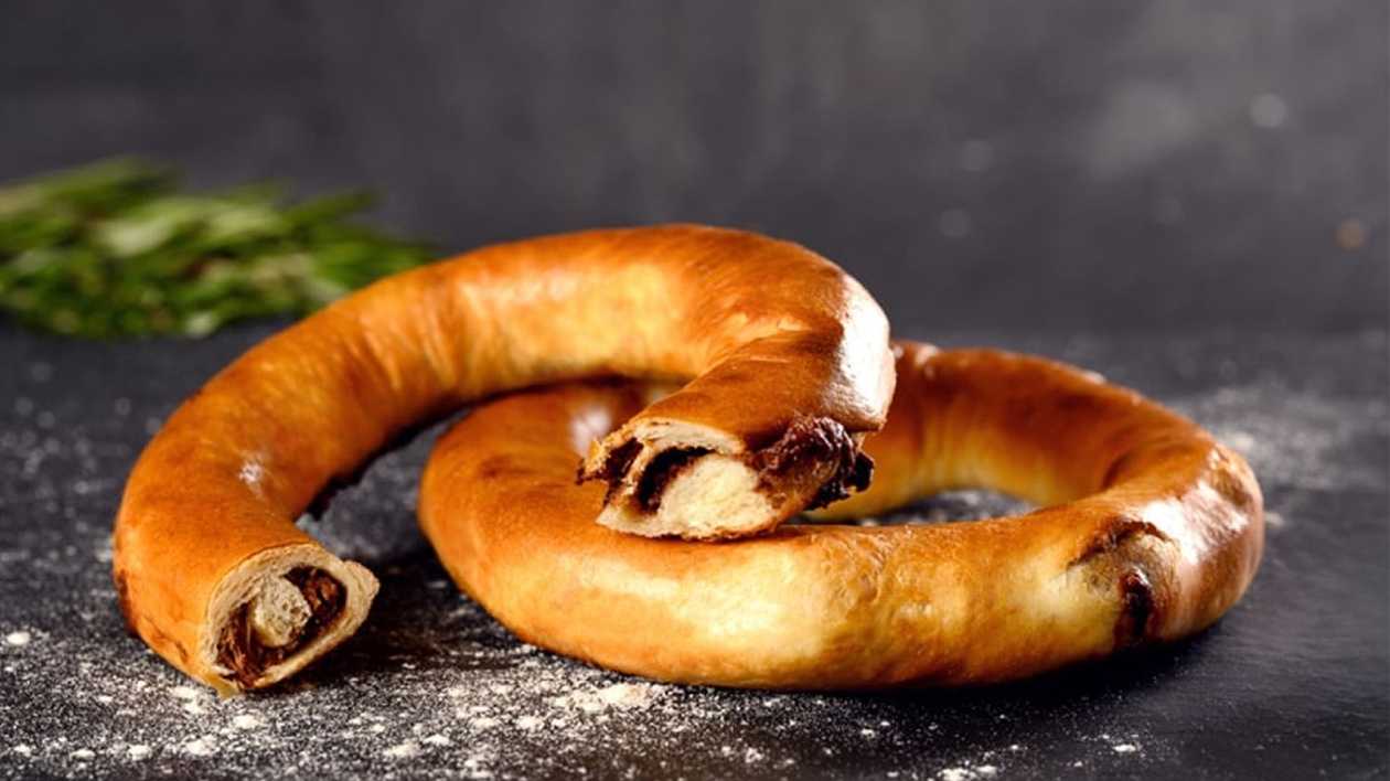 Bajgiel z Nutellą