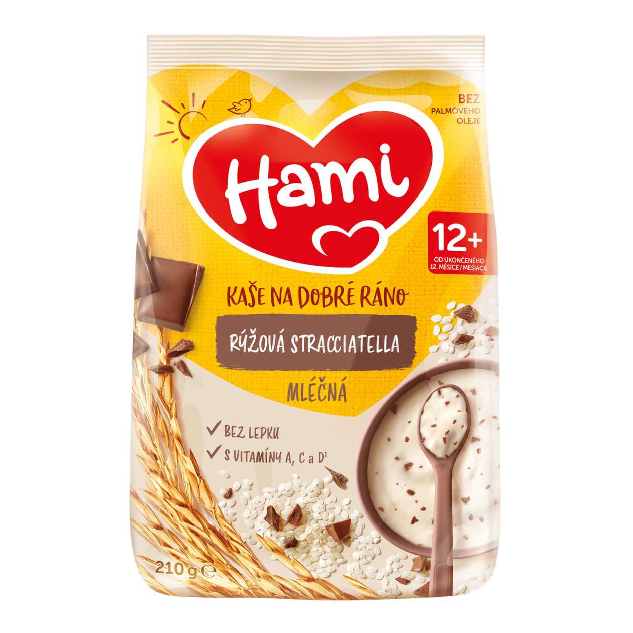 Hami Rice Milk Porridge Stracciatella 210g