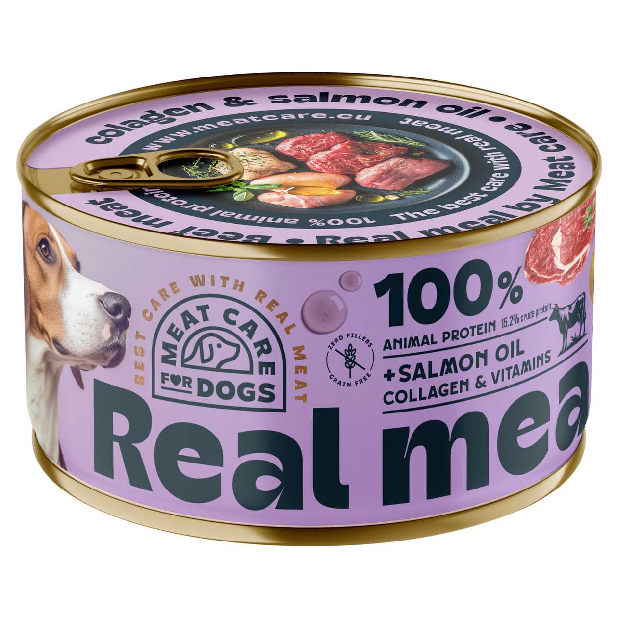 MEAT CARE REAL MEAL HOVEZI KON. DOSPE. PSY 400 g