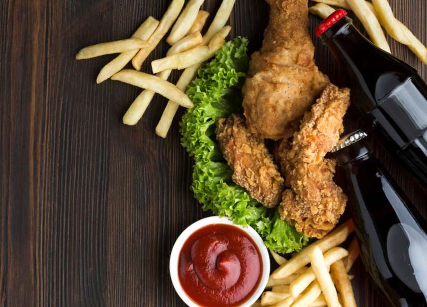 6 Hot Wings Meal