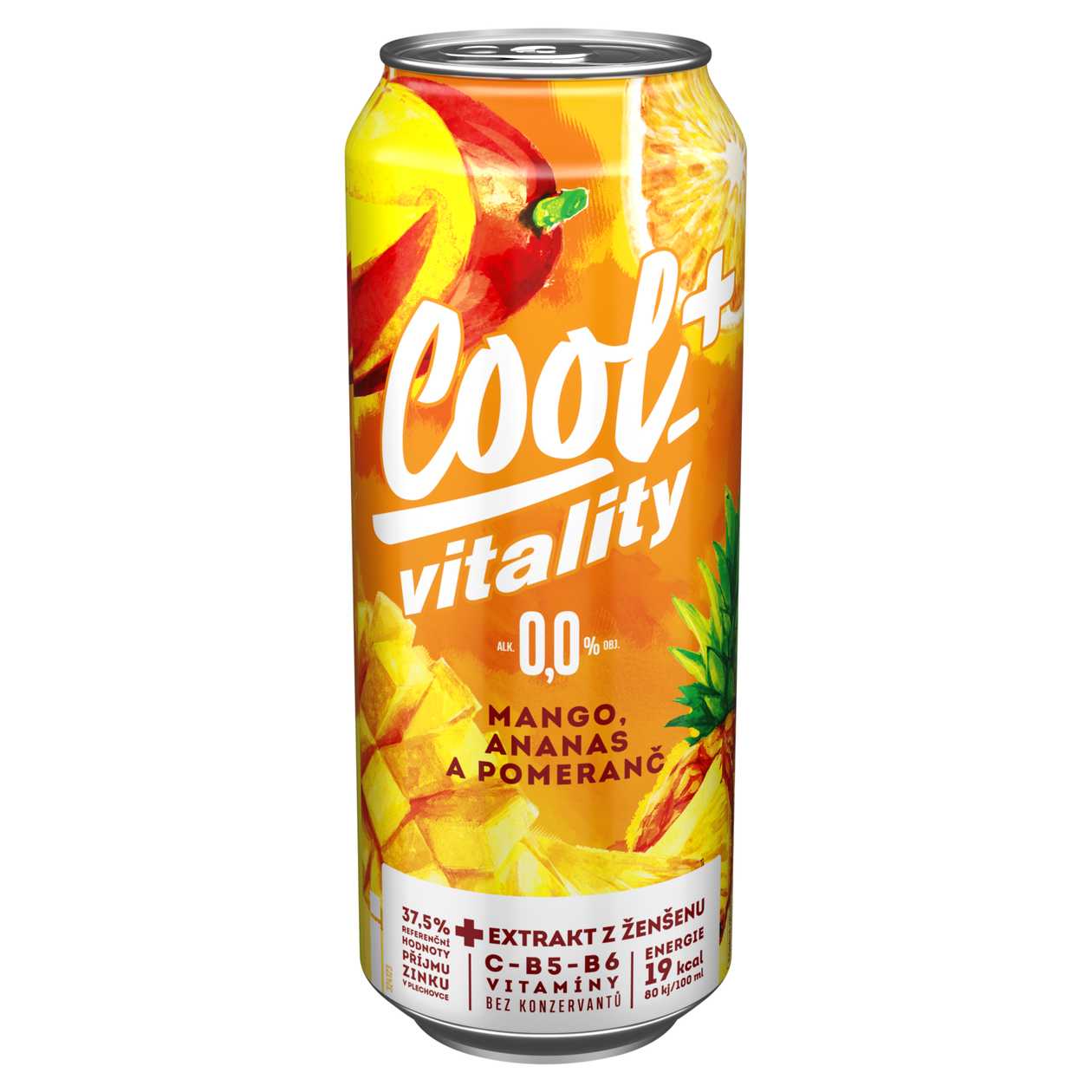 Cool Vitality Mango, Pineapple and Orange 0.5L