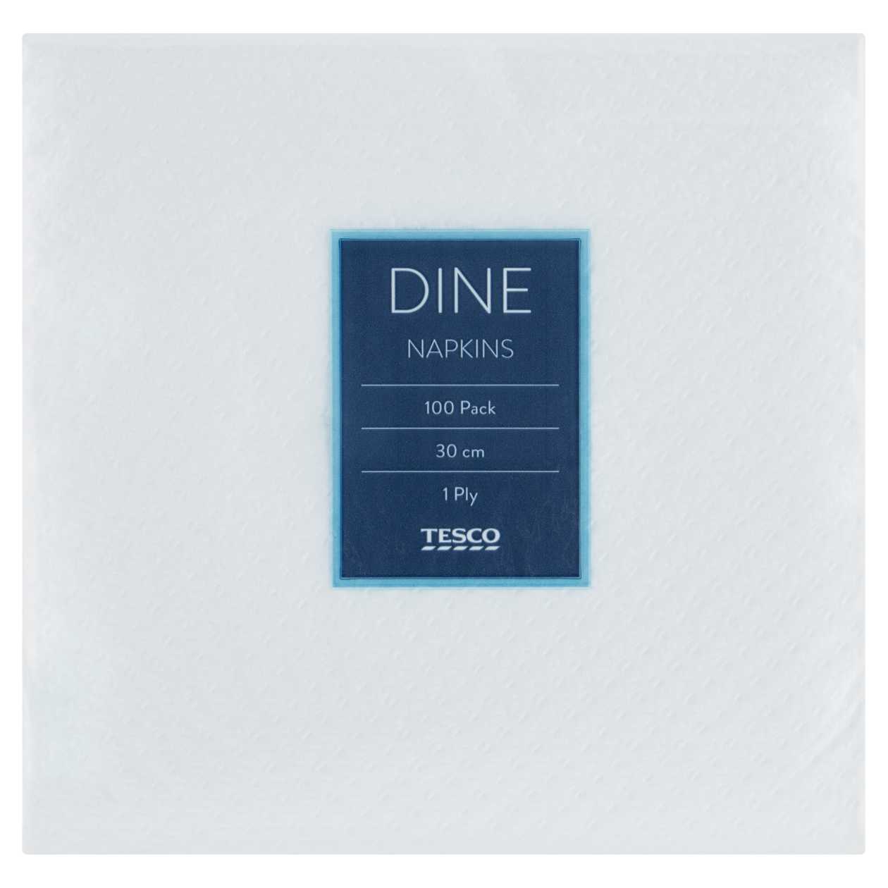 TESCO DINE UBROUSKY BILE 1 VRSTVA 100 ks