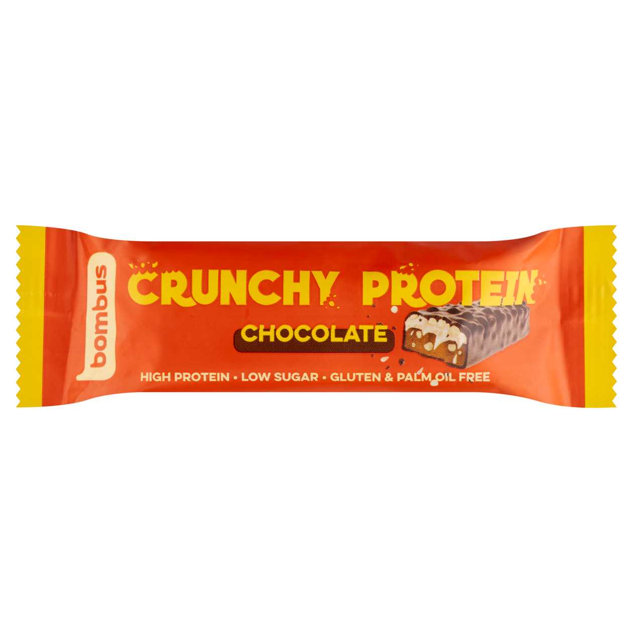 Bombus Crunchy Protein Chocolate tyčinka 50g