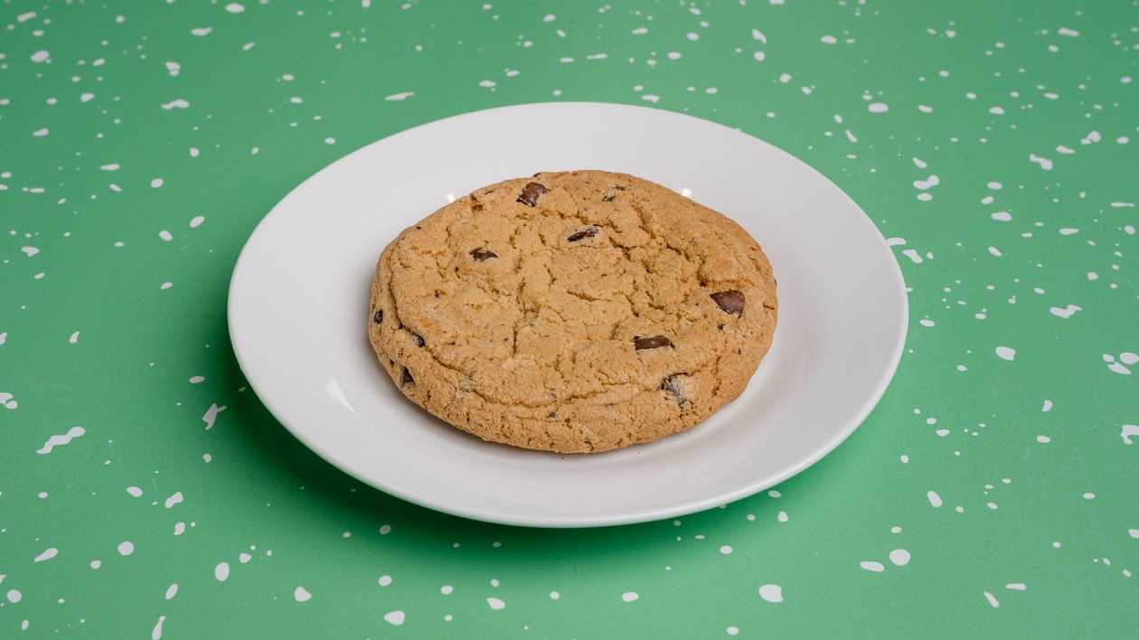 Печенье с белым шоколадом и шоколадными каплями