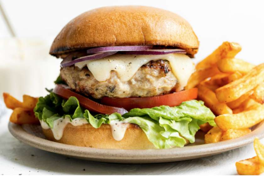 Chicken Fillet Burger Meal