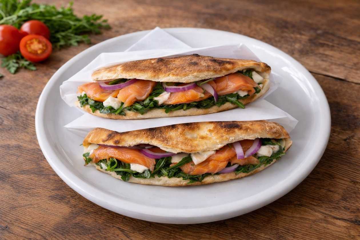 Smoked Salmon Sandwich