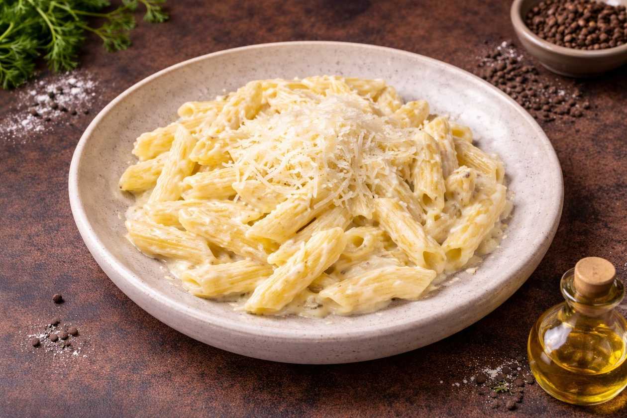 Penne quattro formaggi