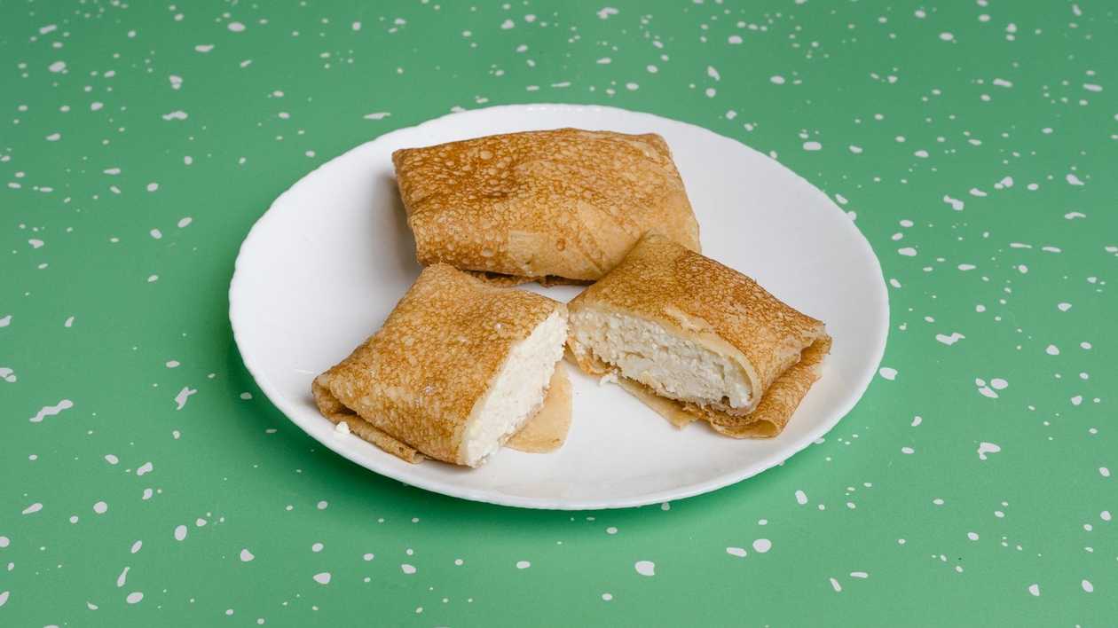 Креп с творогом