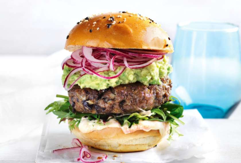 Mexican Burger Meal