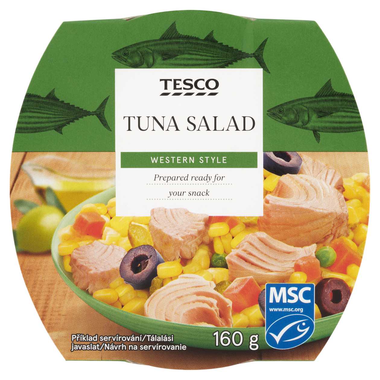 Tesco Tuna Salad with Corn & Carrot 160g