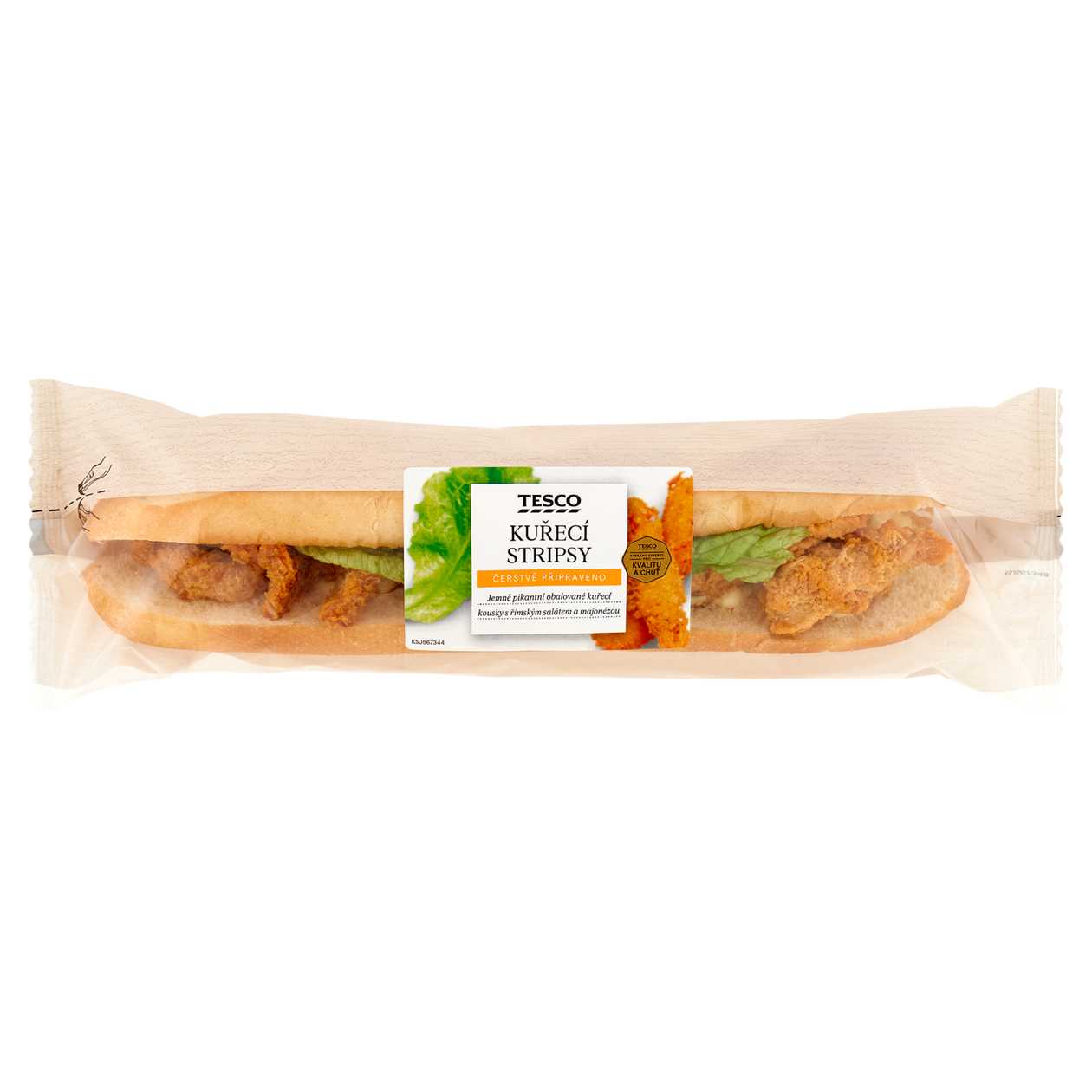 Tesco Chicken Strips Baguette 213g