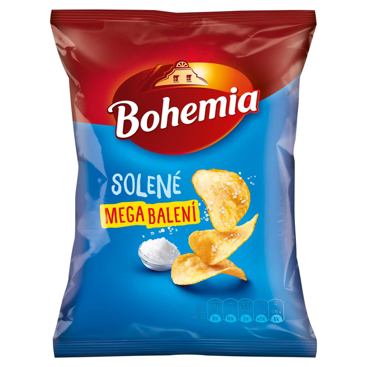 Bohemia Chips solené 200g