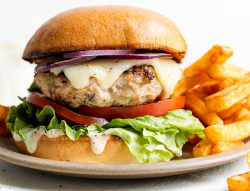 Premium Chicken Strip Burger Meal