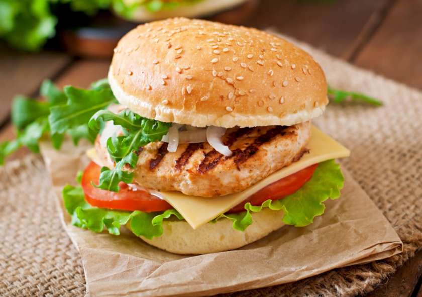Chicken Steak Burger
