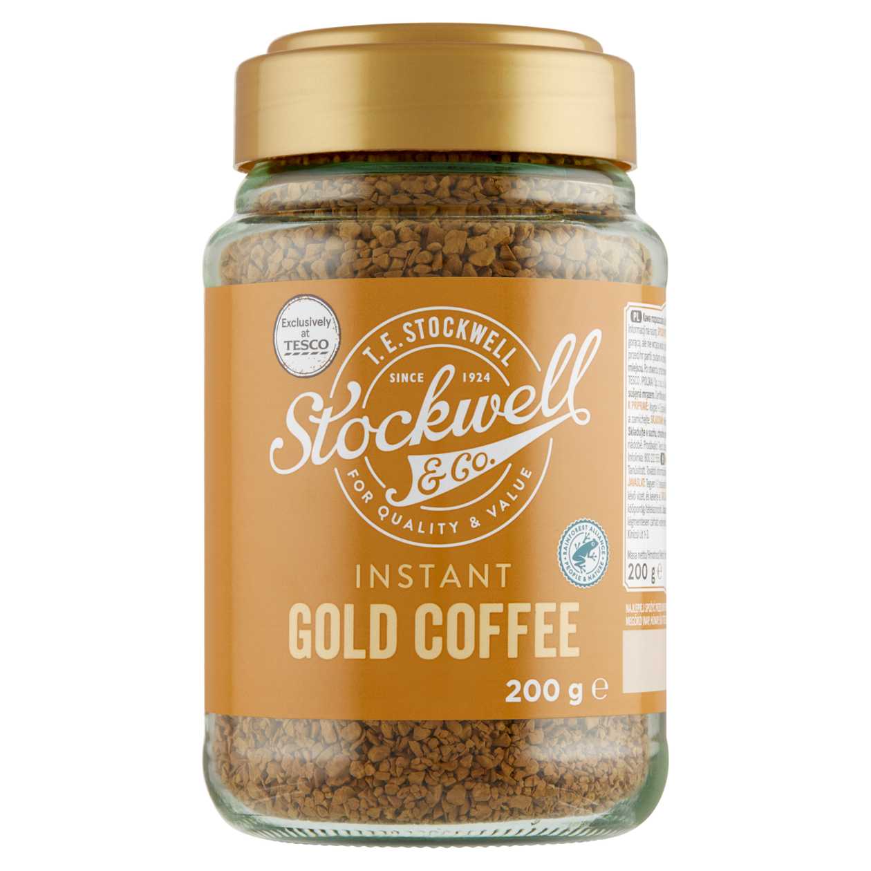 Stockwell & Co. Instantní káva sušená mrazem 200g