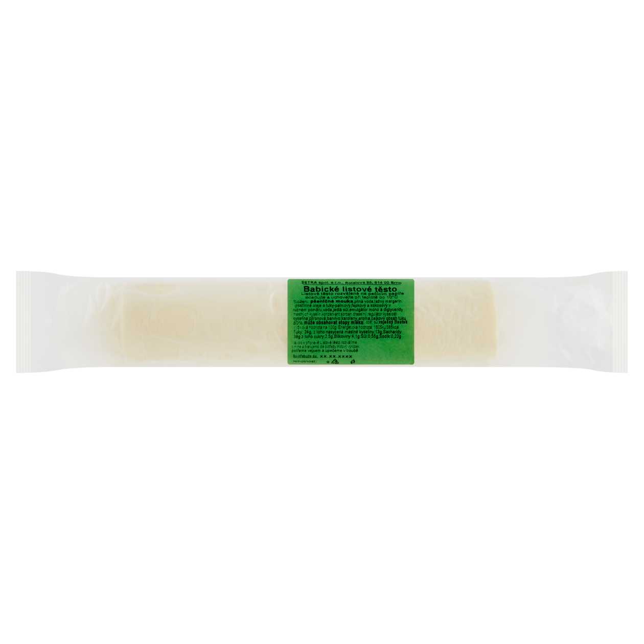 Babické listové těsto 300g