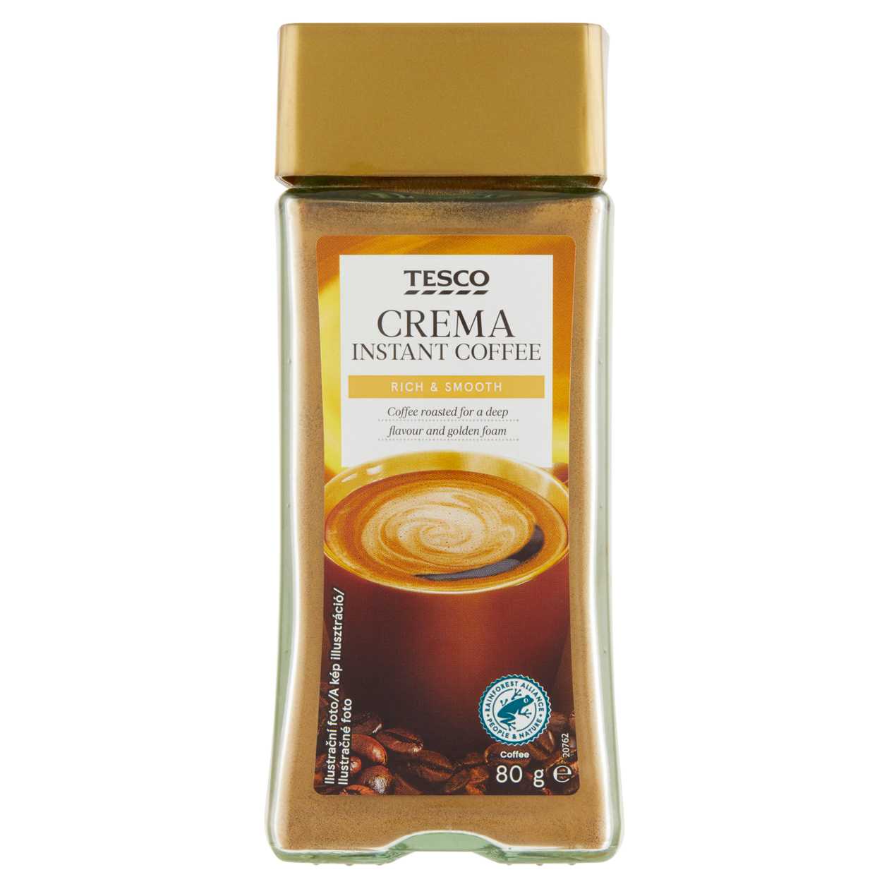 Tesco Crema instantní káva sušená 80g