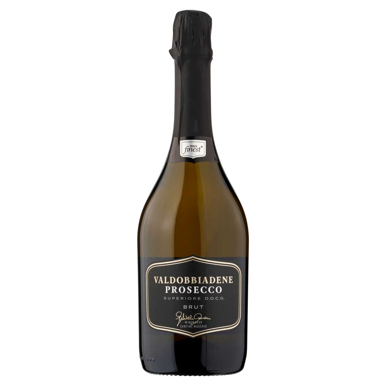 Tesco Finest Valdobbiadene Prosecco Superiore D.O.C.G. šumivé víno brut 750ml