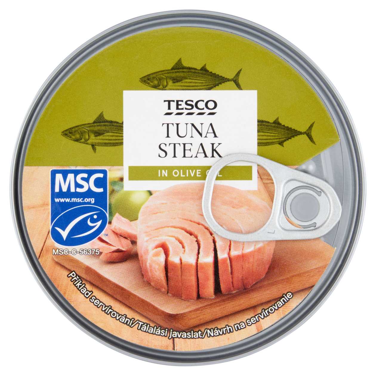 Tesco Tuňák celý v olivovém oleji 160g
