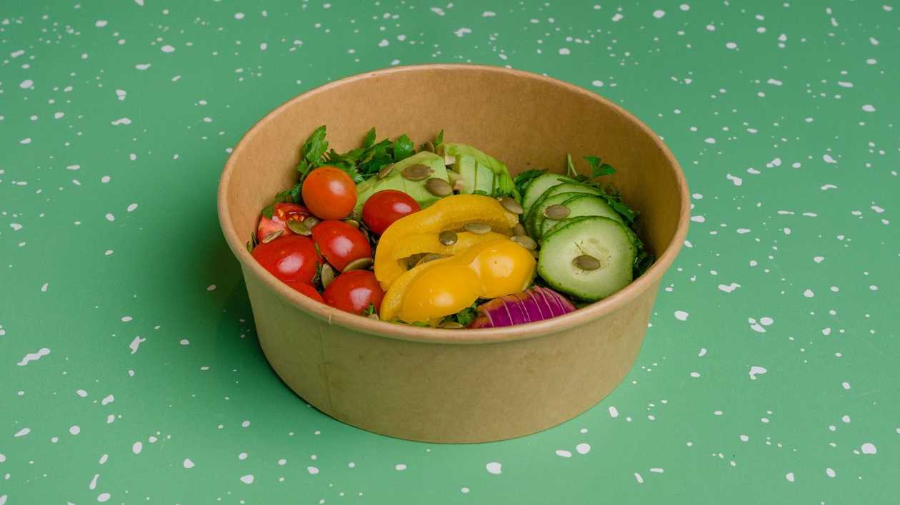 Салат с авокадо