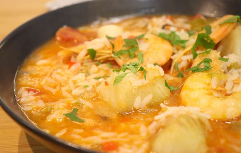 Monkfish Rice