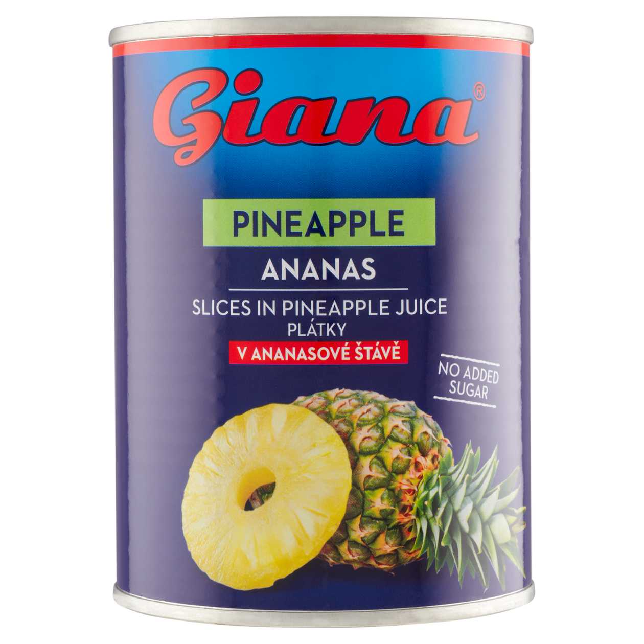 Giana Pineapple Slices in Pineapple Juice 565g